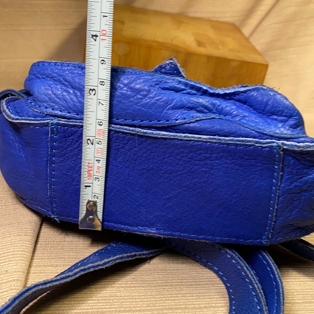 Cut N’Paste super soft leather crossbody mini bag - Picture 10 of 16